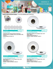 ARTICULOS DE FIESTA Y DESECHABLES