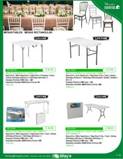 MOBILIARIO PARA EVENTOS