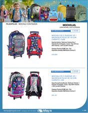 MOCHILAS LONCHERAS Y CARTUCHERAS