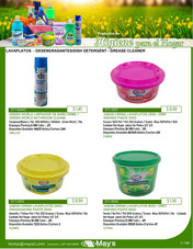 PRODUCTOS DE LIMPIEZA  PARA EL HOGAR Y DESECHABLES