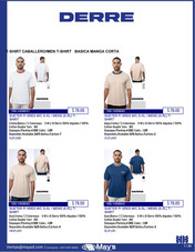 ROPA CABALLERO DERRE